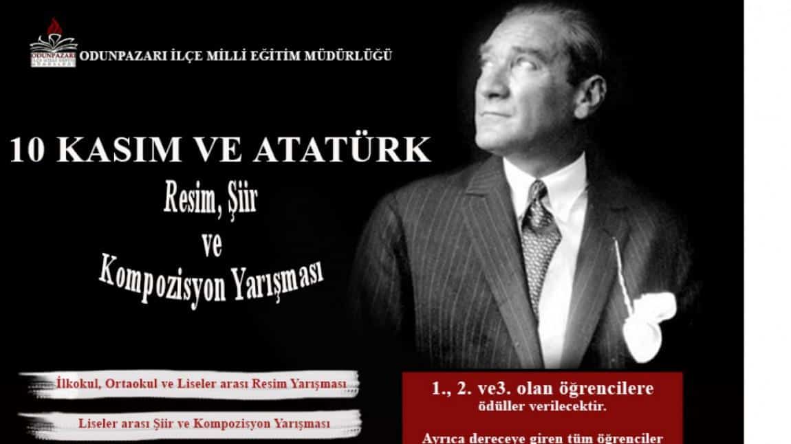 10 Kasım ve Atatürk Konulu Resim, Şiir ve Kompozisyon Yarışması