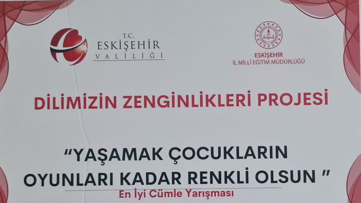 DİLİMİZİN ZENGİNLİKLERİ PROJESİ KASIM AYI ETKİNLİKLERİ...